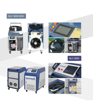 SFX 3000W Continuous Handheld Laser Cleaning Machine Laser Metal Rust Paint Removal Machine